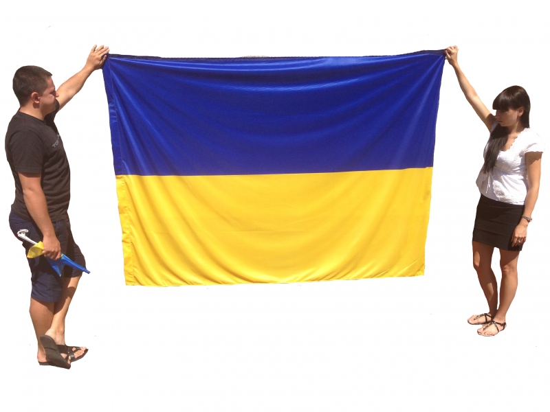 Фото 3. Продажа Флаг Украины - флажки -ленточка, косынки - минимальные цены
