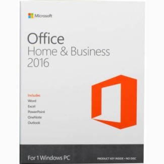 Купить Microsoft Office 2016 Home and Business 32/64 Russian DVD T5D-02290