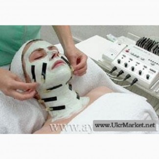 Омоложение кожи лица. Миостимуляция лица с гелевой маской(электронно-гелевая маска)