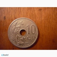 10 центов 1905 Бельгия