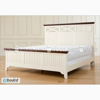 Двуспальная кровать Реприза из натурального дерева