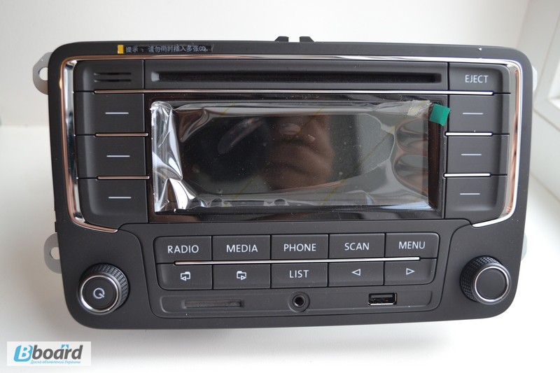 Фото 2. Магнитола RCD320 CD MP3 USB SD AUX Bluetooth для Volkswagen, Skoda
