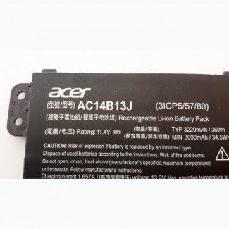 Аккумуляторная батарея Acer AC14B13J
