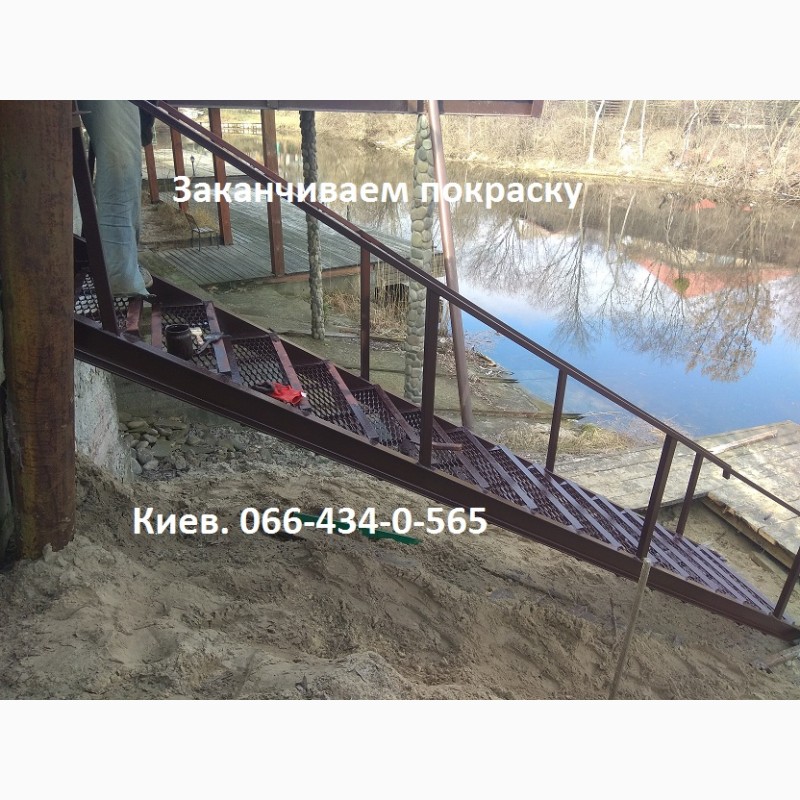 Фото 18. Лестница к воде, Киев