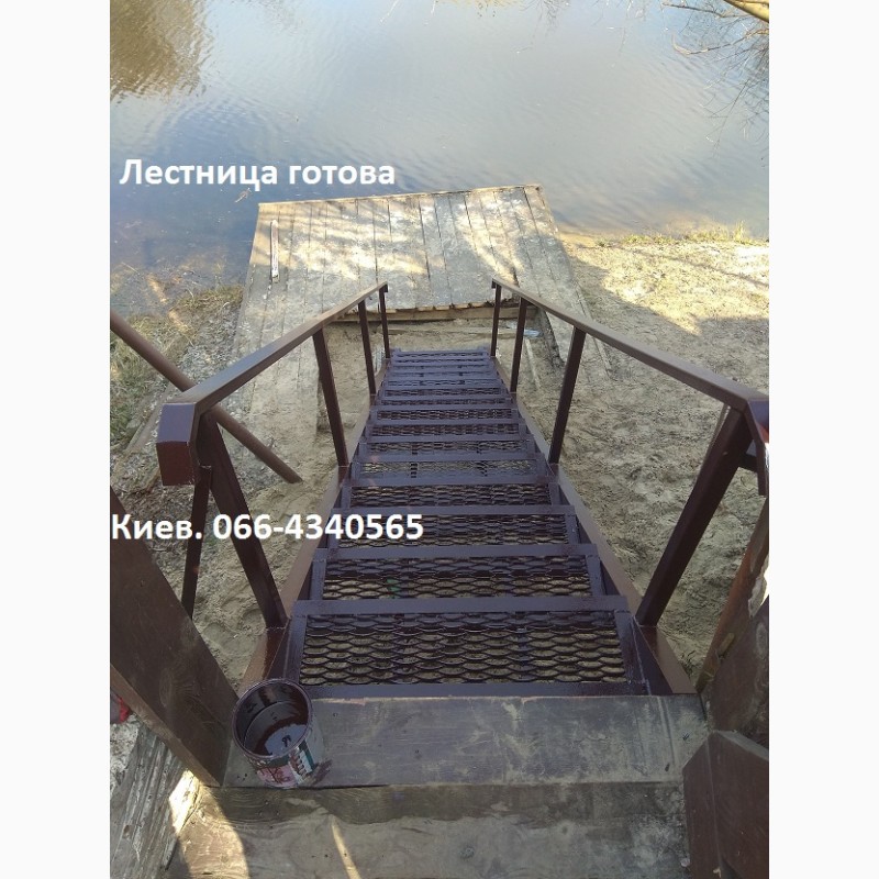 Фото 19. Лестница к воде, Киев