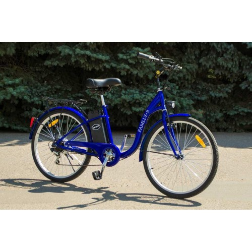 Фото 9. Электровелосипед FAMILY 2 (Blue)