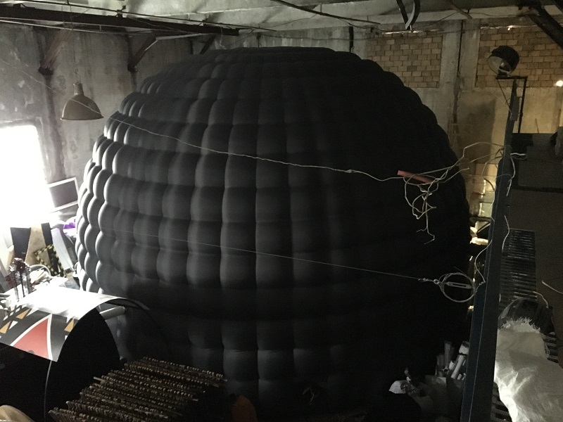 Фото 13. Надувная палатка Иглу Igloo inflatable tent украинского производства