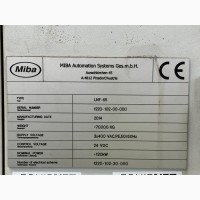 Листопрокатний верстат MIBA - LNF65 MACH-ID 8488 SIEMENS 840D