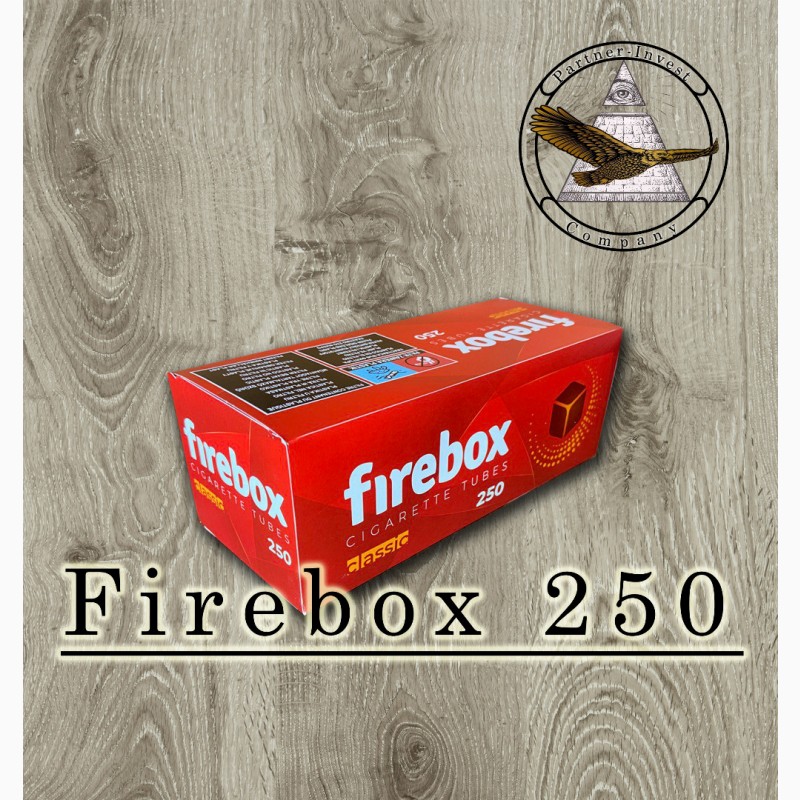 Фото 2. Сигаретные гильзы, гильзы для табака Firebox 500 шт и в ассортименте