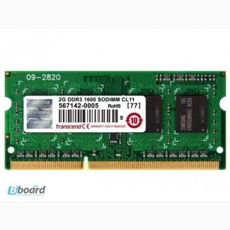 Память для ноутбука SODIMM DDRIII 2Gb ( DDR3 )