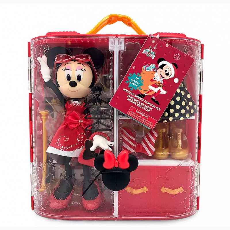 Фото 9. Кукла Минни Маус с аксессуарами Minnie Mouse Doll Holiday Fashion