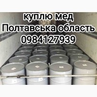 Закуповуємо мед по Полтавській області