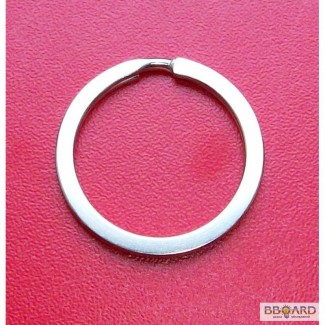 Кольцо для ключей плоское никель диаметр 30