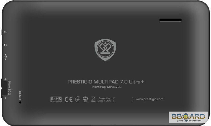 Фото 3. Продам планшет Prestigio 7 MultiPad 3670B_BK