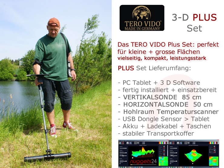 Фото 3. Геосканер - TERО VIDO 3D System- прибор для исследований в грунте