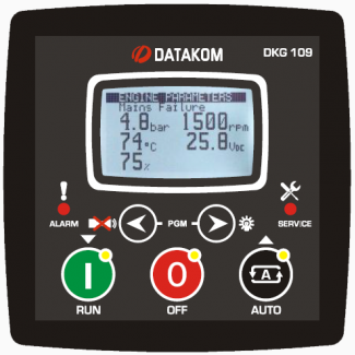 DATAKOM DKG-109 Контроллер автоматического управления генератором и ввода резерва