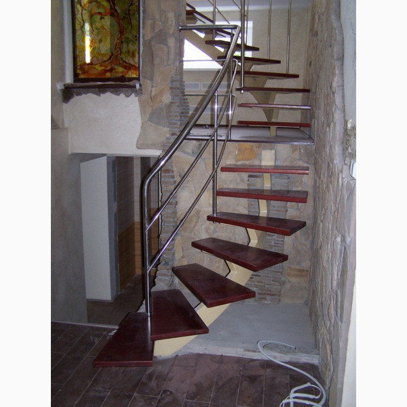 Фото 13. Полукруглые, радиусные, винтовые лестницы.Броневик Днепр