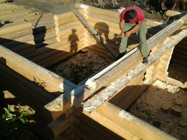 Фото 4. Строительство деревянных домов и бань