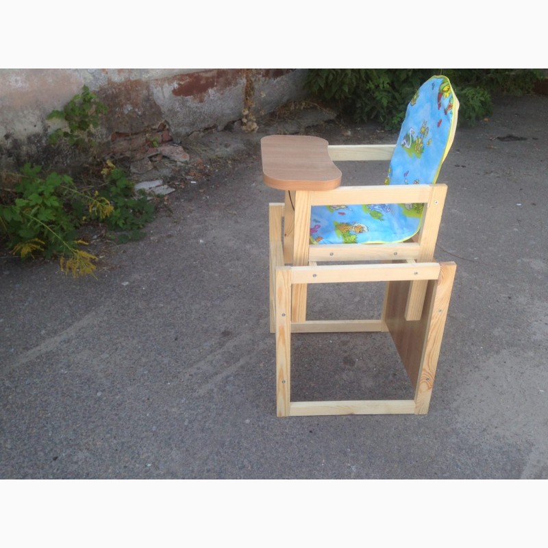 Детский деревянный стульчик – трансформер для кормления