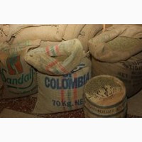 Кофе зеленый необжаренный в зернах Арабика Колумбия Супремо