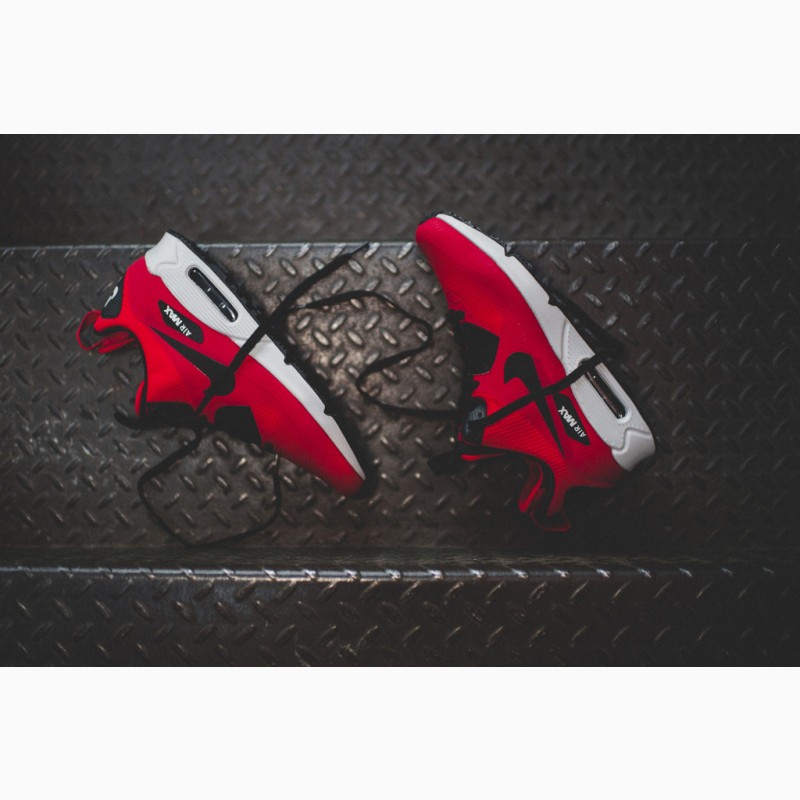 Фото 2. Кроссовки Nike Air Max 90 Winter Gym Mid Red мужские красные