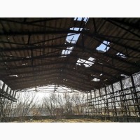 Ангар 24х50 м (1200 м2) готовая металлоконструкция, каркас, ферма 24 м