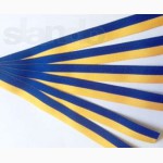 Стрічка жовто - блакитна оптом прапор України