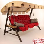 Качели садовые Техас, цены от производителя, доставка бесплатная