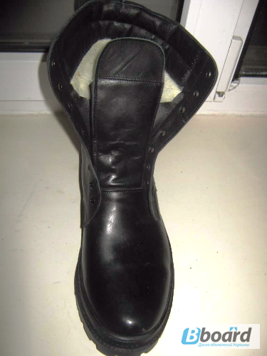 Фото 4. Высокие ботинки кожаные на меху по оптовой цене
