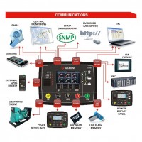 DATAKOM D-700-TFT-SYNC+GSM Контроллер управления и синхронизации генераторов