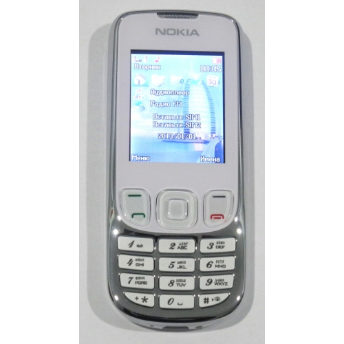 Фото 2. Мобильный телефон Nokia 6303 (2 Sim) Белый