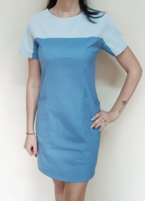 Фото 3. Платье женское медицинское стрейчевое