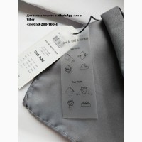 Бабочка галстук серая черная в упаковке selected homme с платком в комплекте набор запонки