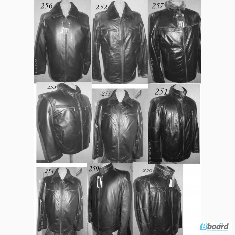 Фото 2. Кожаные куртки, дублёнки мужские по низким ценам производителя VETAL
