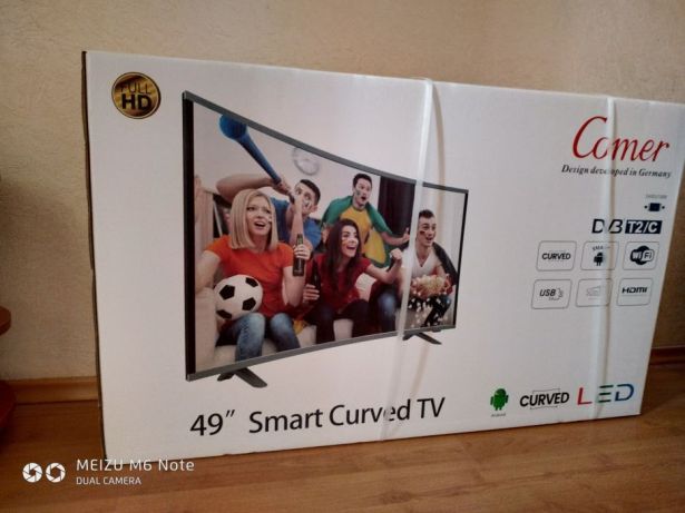 Фото 7. Телевизор Smart TV 49 Изогнутый