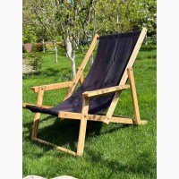 Шезлонг/дерев#039;яне крісло, для саду, дачі, пляжу або кафе
