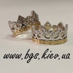 Обручальные кольца Короны (в форме корон) Carrera y Carrera (Каррерк и Каррера)