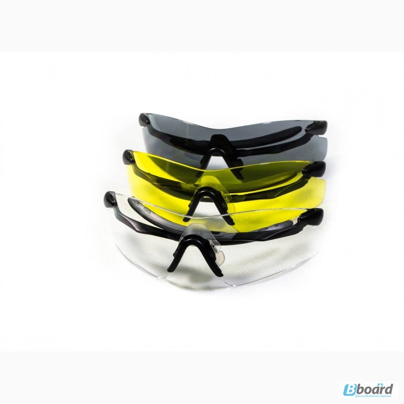 Фото 2. Защитные очки - набор из 3 очков вместо сменных линз ROTATOR TRIKIT