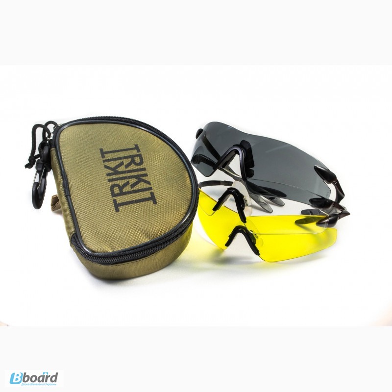 Фото 5. Защитные очки - набор из 3 очков вместо сменных линз ROTATOR TRIKIT