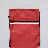 Рюкзак-мешок для обуви, формы красный