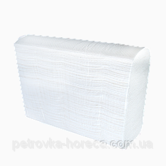Белый целюлозный 29055 Z-BEST рушник бумажный V-сл. однослойный 200 шт