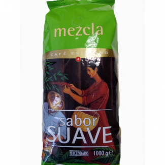 Кофе Hacendado Mezcla Sabor Suave зерновой 1кг