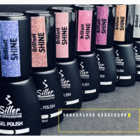 Гель лаки Siller. Палитра лаков Siller. Базы и топы. Siller в Украине и Харькове
