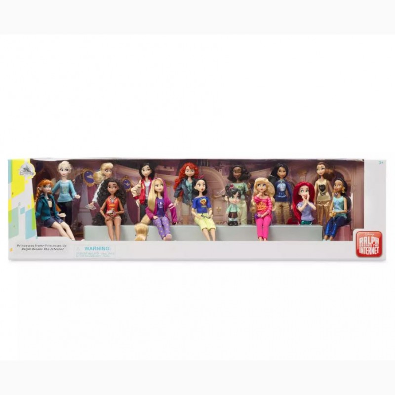 Фото 2. Набор мини кукол Disney Princess из мультфильма Ральф против интернета