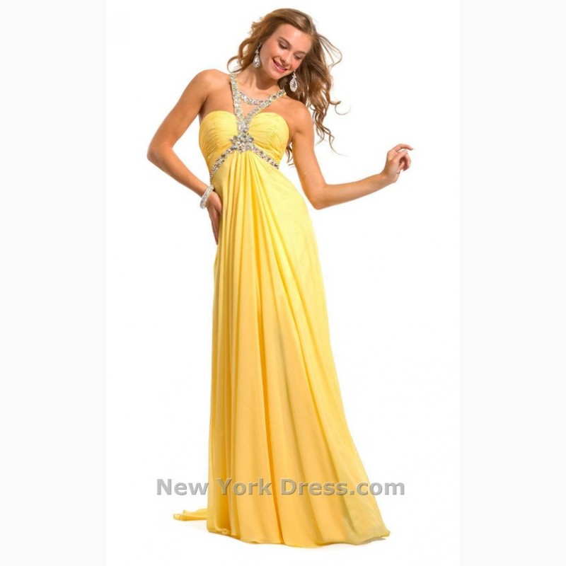 Фото 2. Святкова сукня жовтого кольору від амерканського бренду Party Time