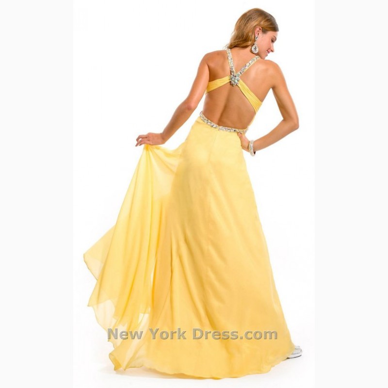 Фото 3. Святкова сукня жовтого кольору від амерканського бренду Party Time