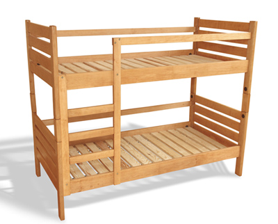Фото 3. Кровати двухъярусные детские деревянные массив ольха отличное кач