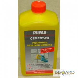 Удалитель остатков цемента с плитки Pufas Cement-EX