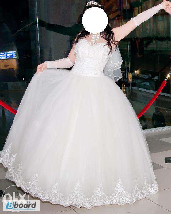 Фото 2. Свадебное платье (кольца и перчатки бесплатно!)