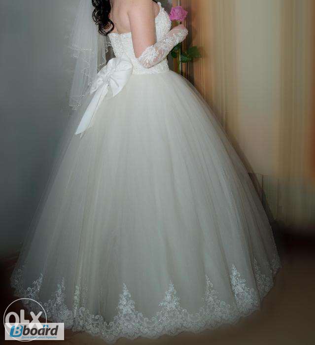 Фото 4. Свадебное платье (кольца и перчатки бесплатно!)